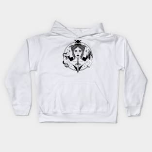 Hecate triple goddess Kids Hoodie